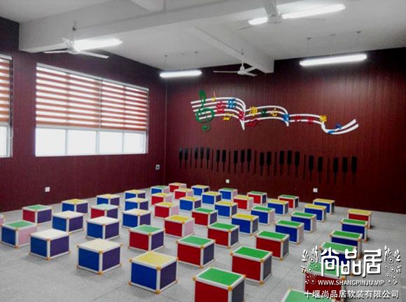 學(xué)校教室柔紗簾