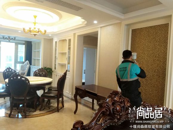 萬(wàn)達(dá)華府空氣治理中····